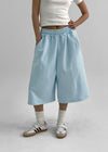 (UNISEX) Benmix Curve Banding Bermuda Shorts