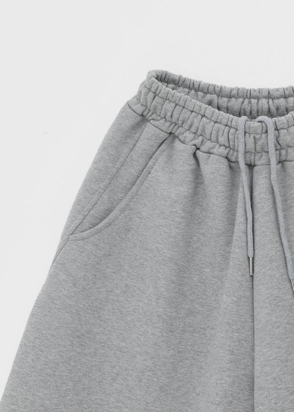 (UNISEX) Benmix Curve Banding Bermuda Shorts