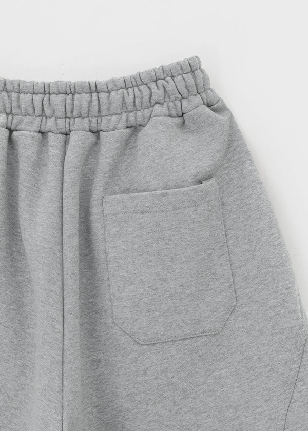 (UNISEX) Benmix Curve Banding Bermuda Shorts