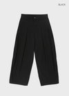 (UNISEX) Jerya Pintuck Two-way Balloon Cotton Pants