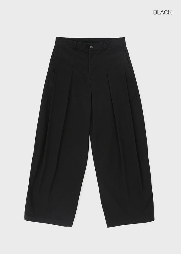 (UNISEX) Jerya Pintuck Two-way Balloon Cotton Pants