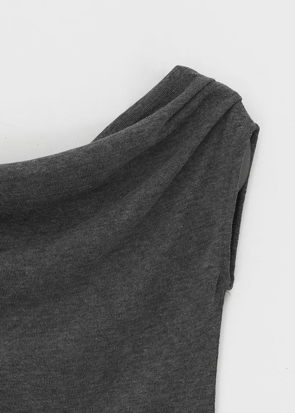 Soera Drape Shirring Off-shoulder Top