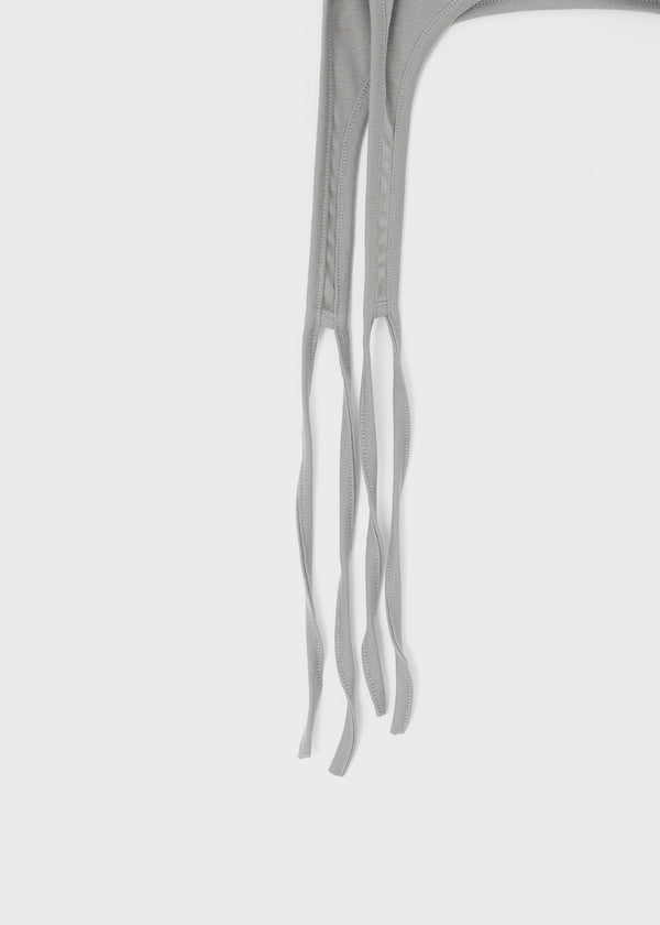 Totok Halter Layered Strap Long Sleeveless