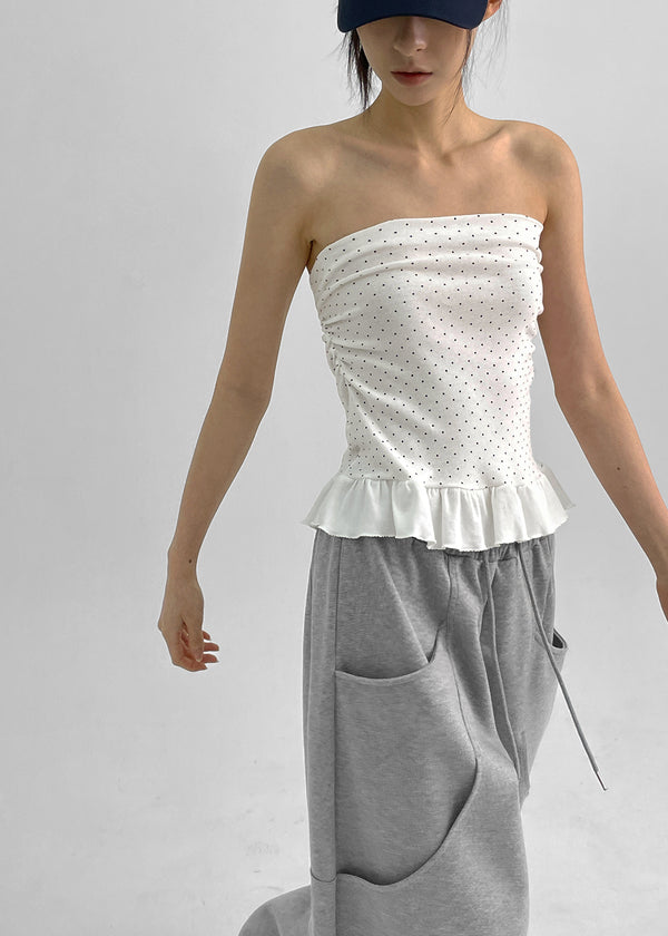 (UNISEX) Double-breasted Balloon Wide Two-way Banding Pants