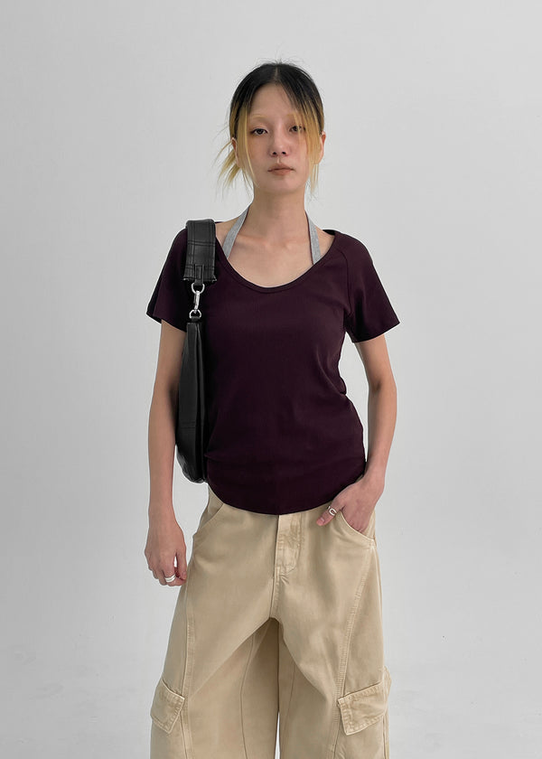 Rosop Unek Raglan Short Sleeve T-shirt