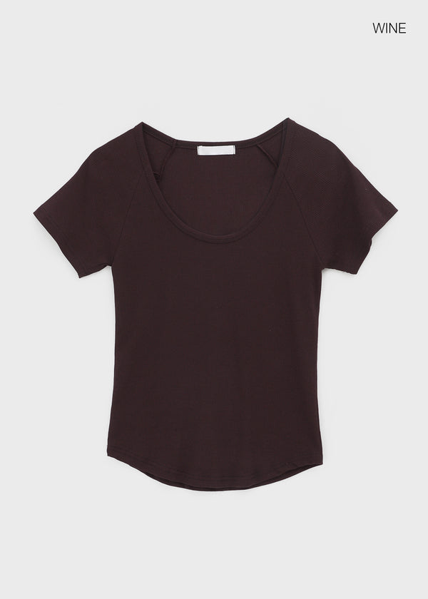 Rosop Unek Raglan Short Sleeve T-shirt