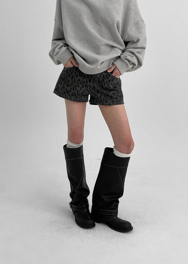 Leopard Print Shorts From Cuba