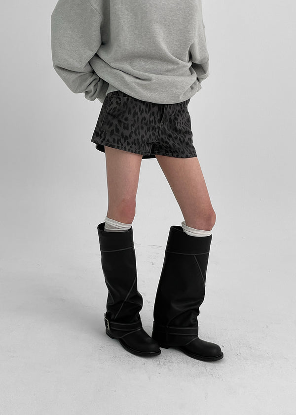 Leopard Print Shorts From Cuba