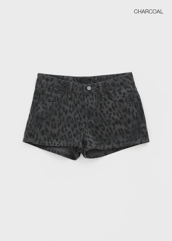 Leopard Print Shorts From Cuba