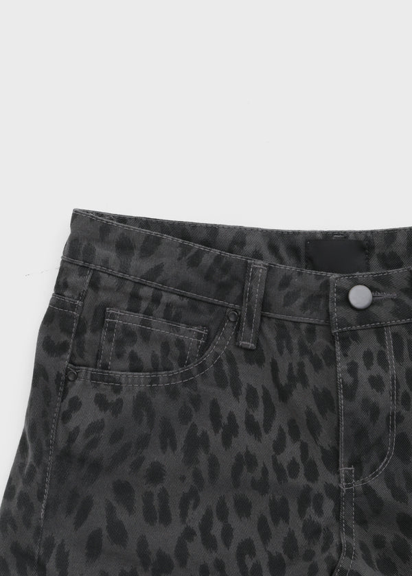 Leopard Print Shorts From Cuba