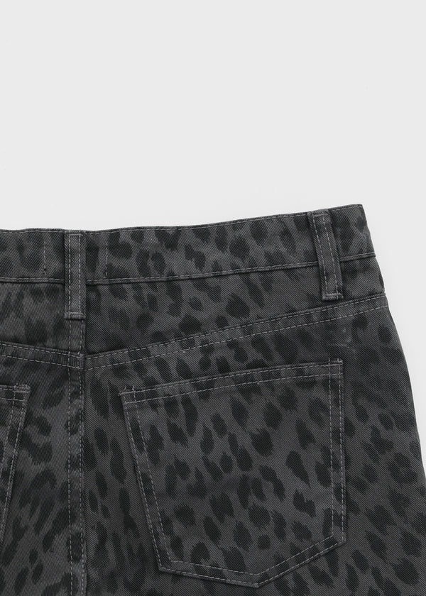 Leopard Print Shorts From Cuba