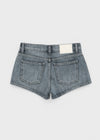 Lanq Damaged Denim Shorts