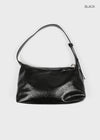 Tirka Glossy Leather Shoulder Bag