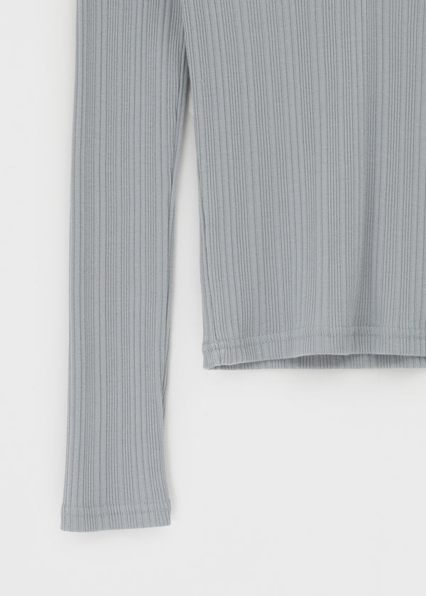 Netsua V-neck Button-up Long-sleeve T-shirt