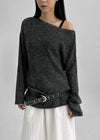 Filha Loose-fit Boat Neck Wool Knit