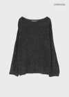 Filha Loose-fit Boat Neck Wool Knit