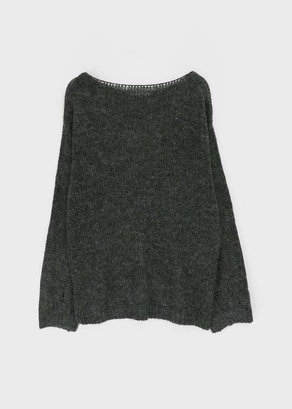 Filha Loose-fit Boat Neck Wool Knit