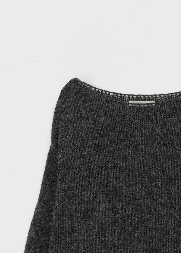 Filha Loose-fit Boat Neck Wool Knit
