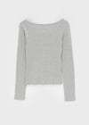 Bonfillit Square Neck Long Sleeve T-shirt