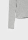 Bonfillit Square Neck Long Sleeve T-shirt