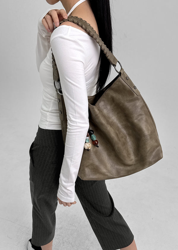 Gentoo Vintage Leather Keychain Shoulder Bag