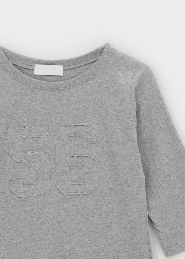 Lahi Patch Rounding 3/4 Sleeve T-Shirts