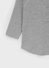 Lahi Patch Rounding 3/4 Sleeve T-Shirts