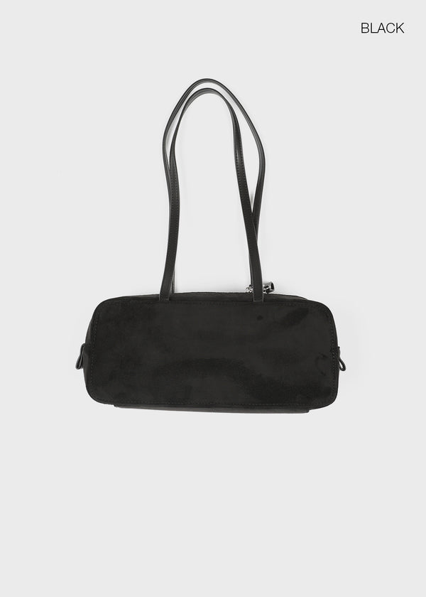 Hartel Suede Square Shoulder Bag