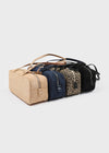 Hartel Suede Square Shoulder Bag
