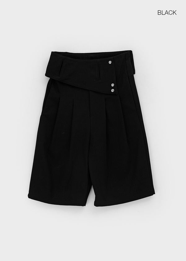 Venti Layered Bermuda Pants