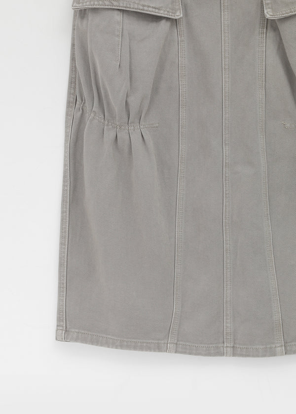 Wino Vintage Cargo Long Skirt (belt Set)