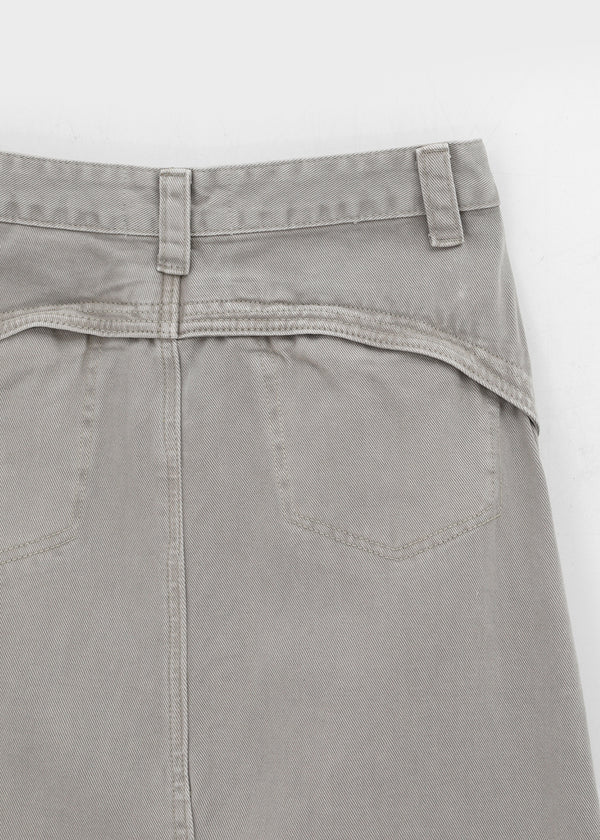 Wino Vintage Cargo Long Skirt (belt Set)