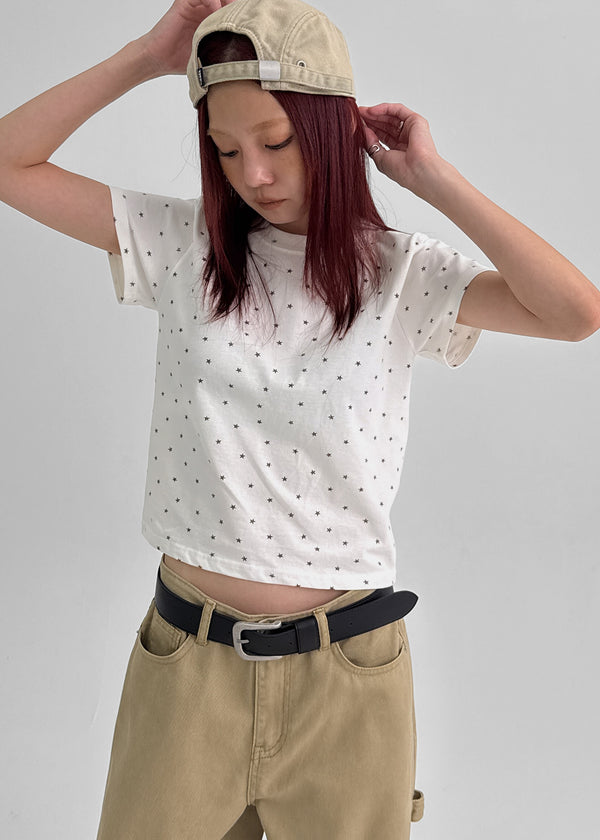 Stia Star Round Short Sleeve T-shirt