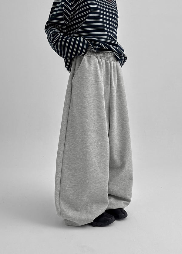 Hael cut balloon banding pants