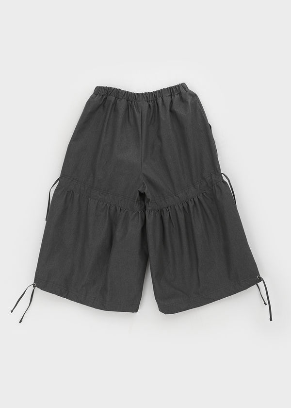 Roaka Ribbon Banding Bermuda Pants