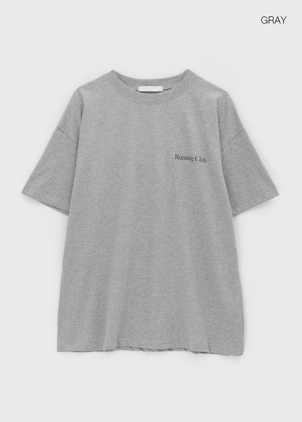 (UNISEX) Clubby Overfit Short Sleeve T-shirt