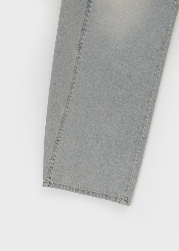 Jerrole Washing Cut Balloon Denim Pants