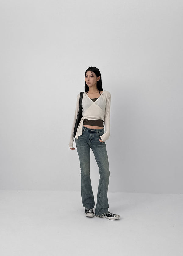 Rekina Hooded Wrap Cardigan