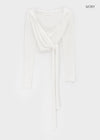 Rekina Hooded Wrap Cardigan