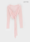 Rekina Hooded Wrap Cardigan