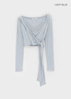 Rekina Hooded Wrap Cardigan