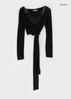 Rekina Hooded Wrap Cardigan
