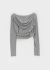 Rekina Hooded Wrap Cardigan