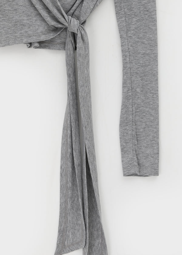 Rekina Hooded Wrap Cardigan