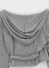 Rekina Hooded Wrap Cardigan