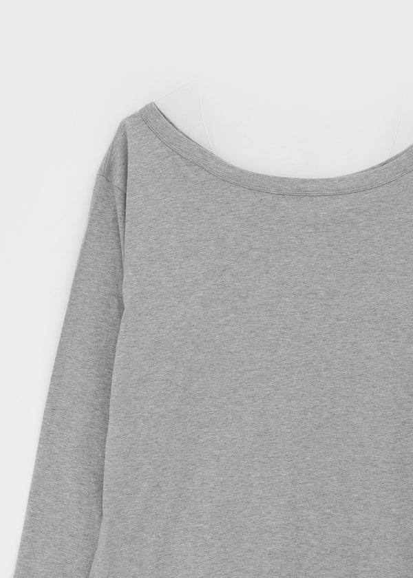 Otl Basic Off-shoulder Long Sleeve T-shirt