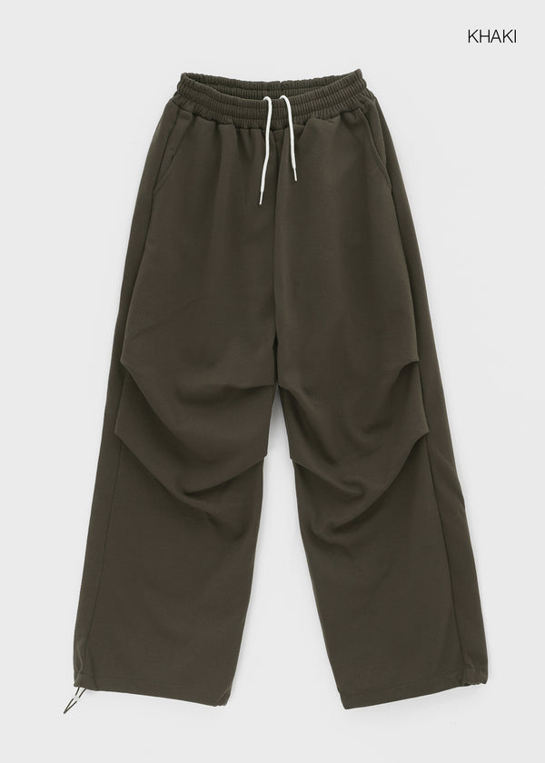 (UNISEX) Cedillo Pintuck Two-way Banding Pants