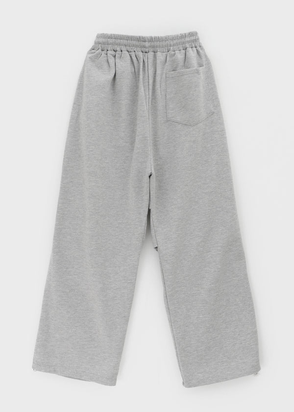 (UNISEX) Cedillo Pintuck Two-way Banding Pants