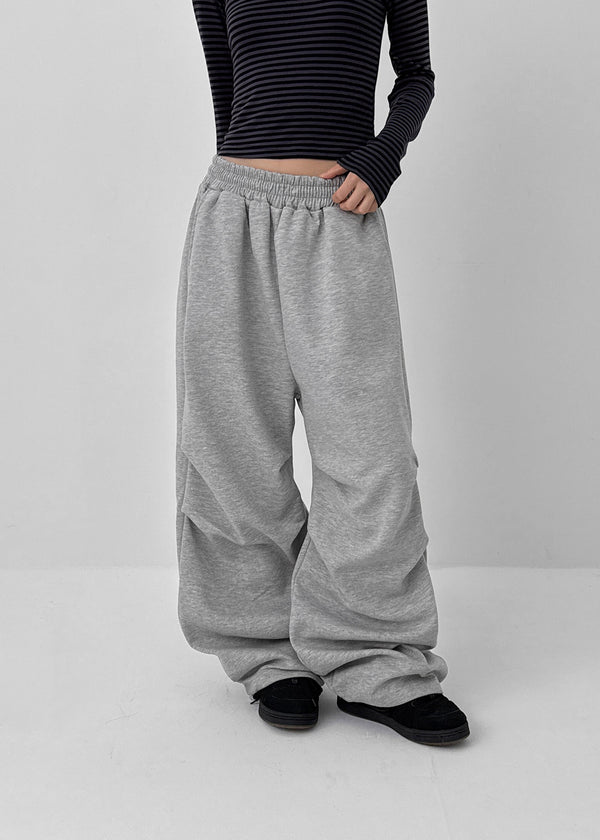(UNISEX) Cedillo Pintuck Two-way Banding Pants