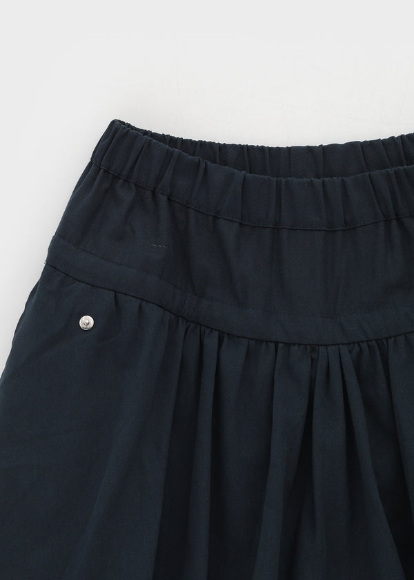 Ronken Roll-up Banding Balloon Mini Skirt Pants